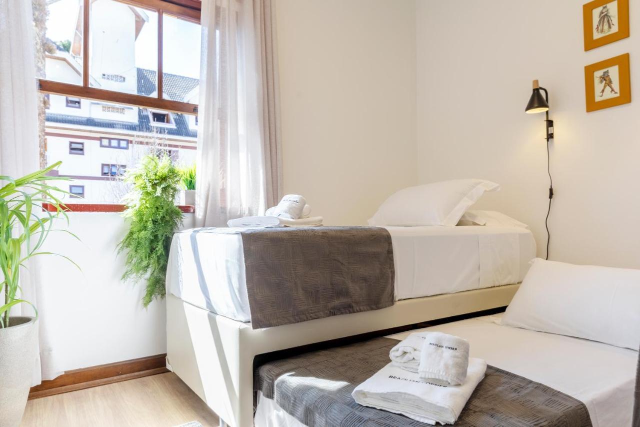 3 Quartos No Capivari Com Lareira Apartamento Campos do Jordão